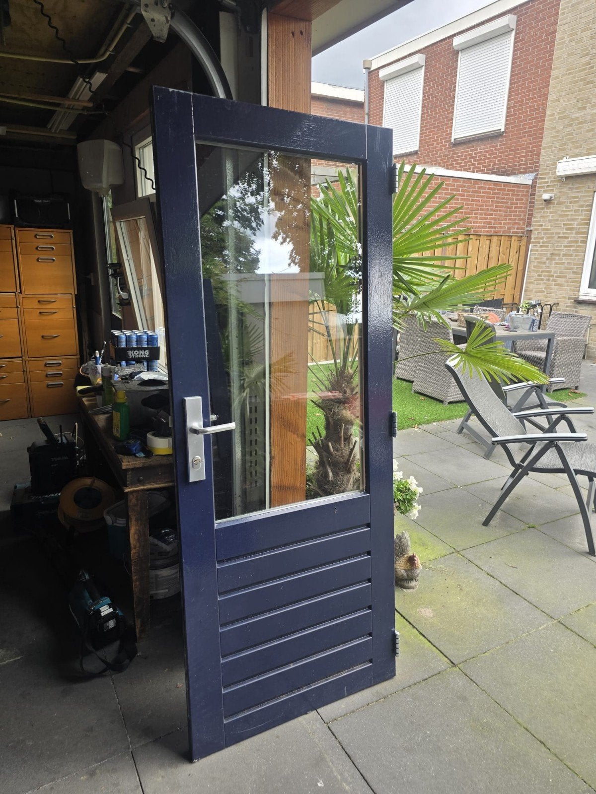 achterdeur  78x196, Ophalen, Zo goed als nieuw, Minder dan 3 meter, 1 tot 2 meter