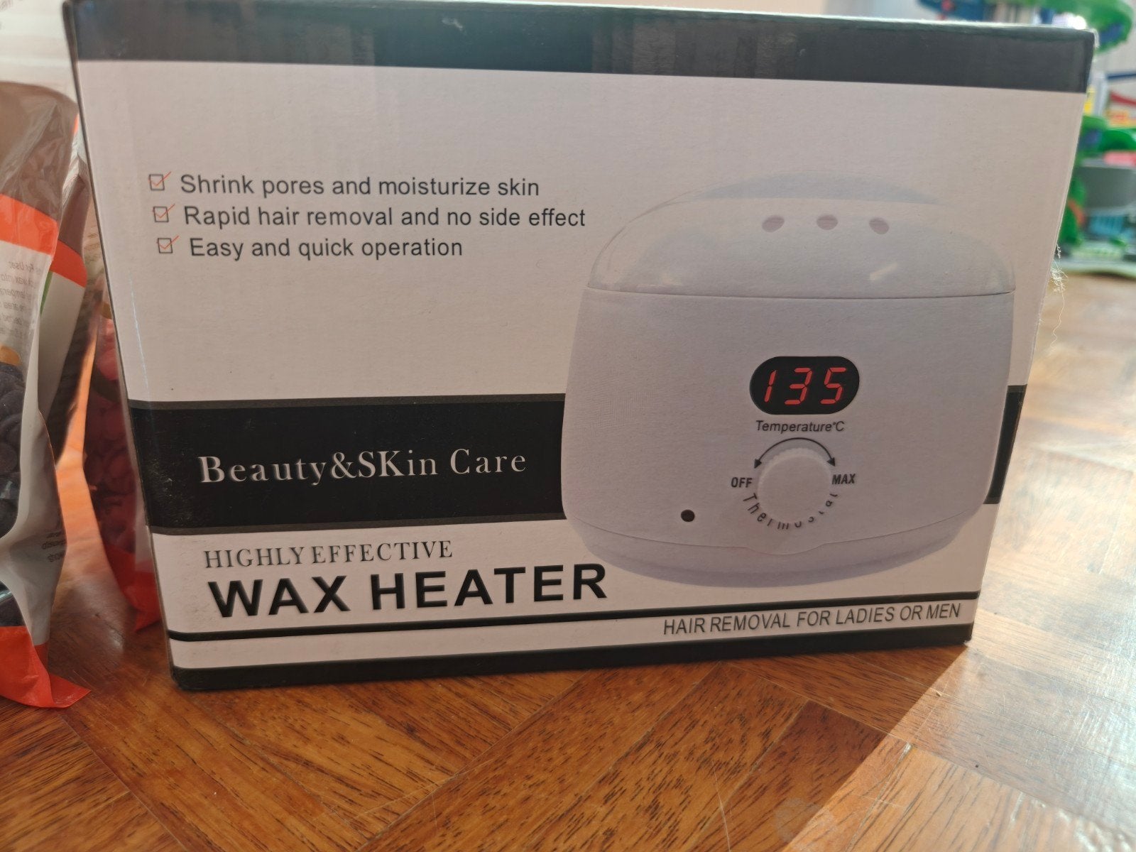 Wax Heater met 4 zakjes waxbonen, Ophalen of Verzenden, Zo goed als nieuw, Overige typen