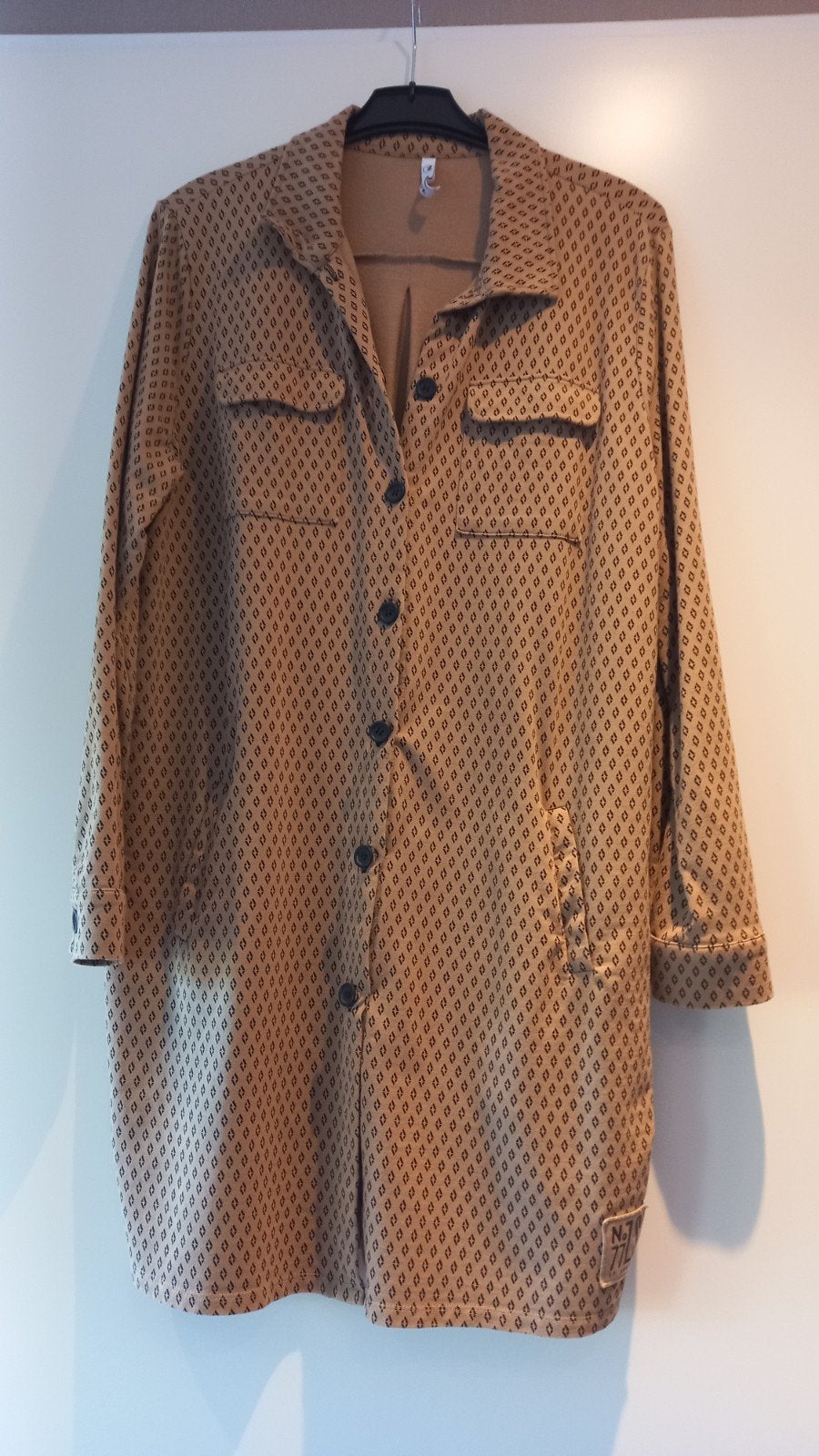 ZOSO Jasje met print - Maat L, Kleding | Dames, Bruin, Maat 42/44 (L), Ophalen of Verzenden, Zo goed als nieuw