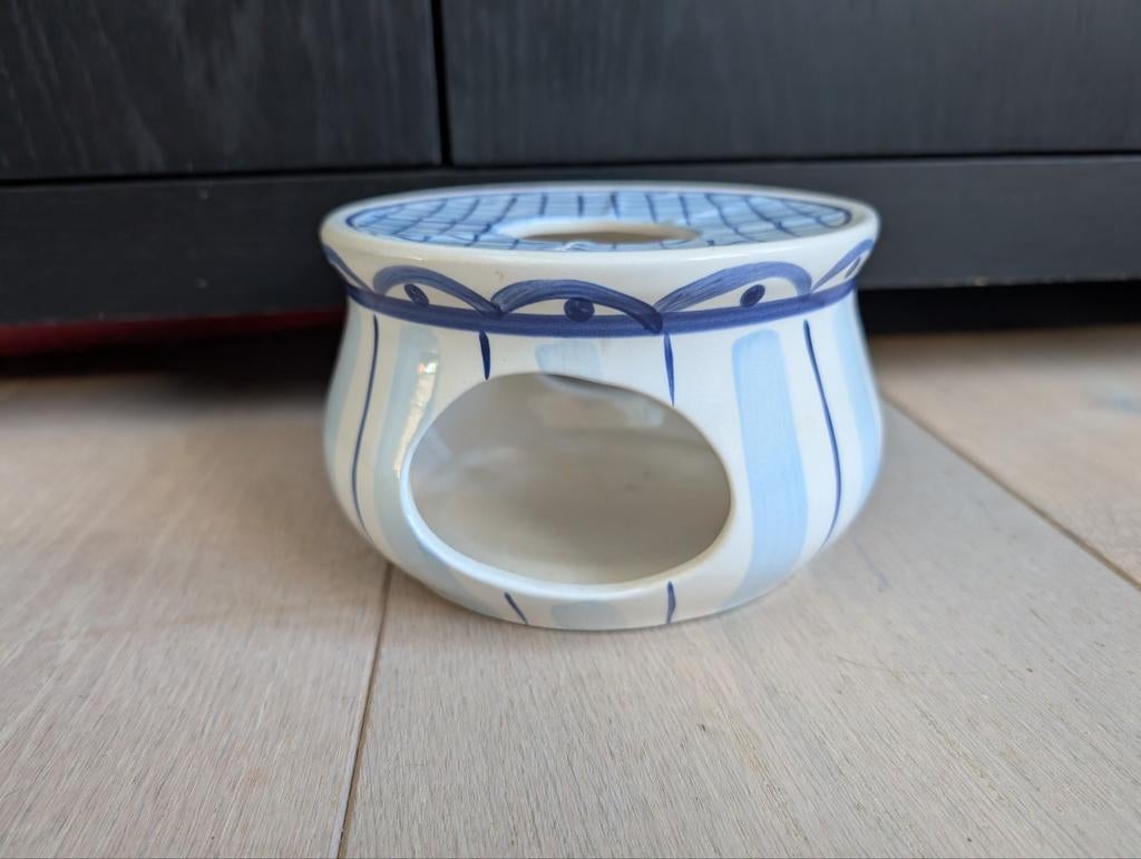 Warmhouder theepot Delfts Blauw Blond Amsterdam, Huis en Inrichting, Keuken | Servies, Ophalen, Porselein, Overige stijlen, Overige typen