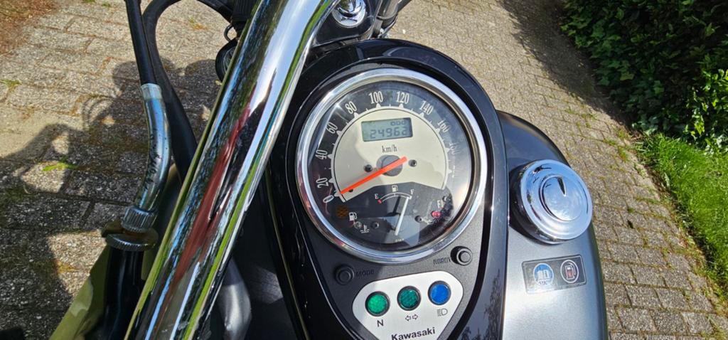 Kawasaki VN900 Custom Vance n Hines, 2 cilinders, Sportuitlaat, Gebruikt, Particulier