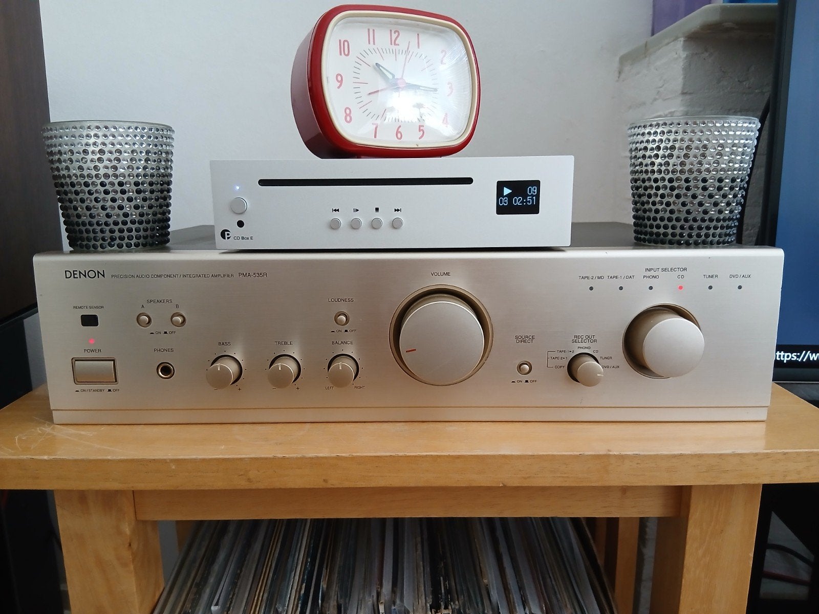 Denon pma 535r, Ophalen, Zo goed als nieuw, Denon