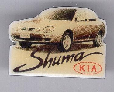 KIA Shuma auto PIN ( BLAD1_126 ), Verzenden, Zo goed als nieuw, Transport, Speldje of Pin