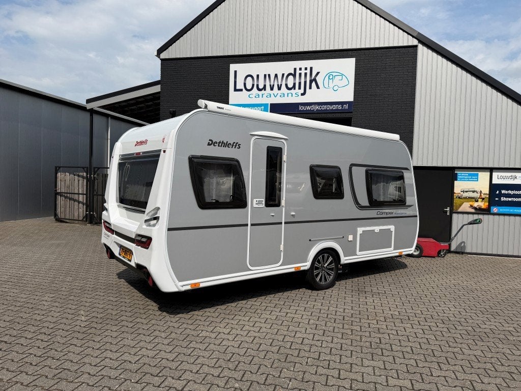 DETHLEFFS Camper 460 EL ’23 (Enkele Bedden, Mover), Caravans en Kamperen, Rondzit, Bedrijf, 2 aparte bedden, Tot en met 4