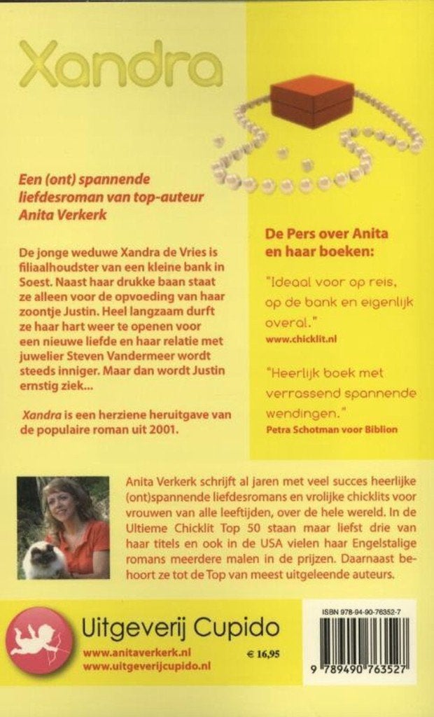 Roman Xandra van Anita Verkerk (gesigneerd!), Boeken, Romans, Ophalen, Anita Verkerk, Zo goed als nieuw, Nederland