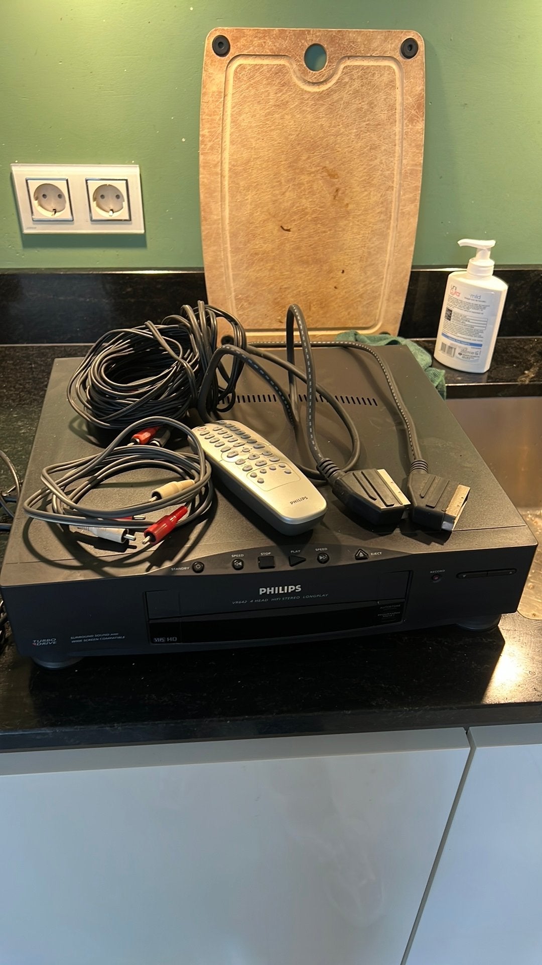 Philips videorecorder/ videospeler, Audio, Tv en Foto, Videospelers, Ophalen of Verzenden, Zo goed als nieuw