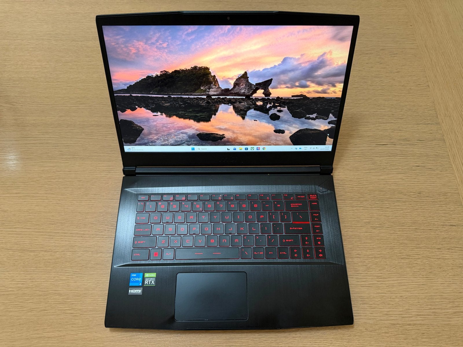 MSI Gaming Laptop GF63 Thin 11UC, Computers en Software, Windows Laptops, Gebruikt, Met videokaart, 2 tot 3 Ghz, Qwerty