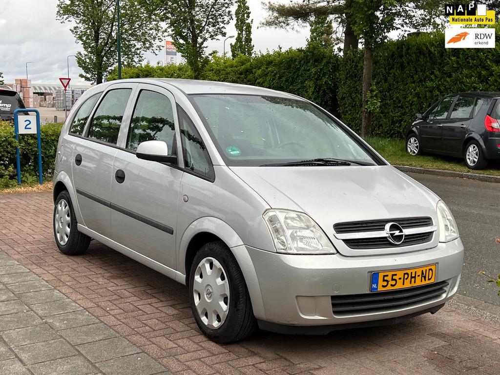 Opel Meriva 1.6 *Airco|APK 06-2027!, Gebruikt, 4 cilinders, Origineel Nederlands, Handgeschakeld