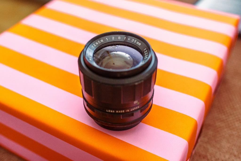 35mm f/2.8 m42 schroefdraad Ricoh Auto Rikenon, Audio, Tv en Foto, Fotografie | Lenzen en Objectieven, Ophalen of Verzenden, Zo goed als nieuw
