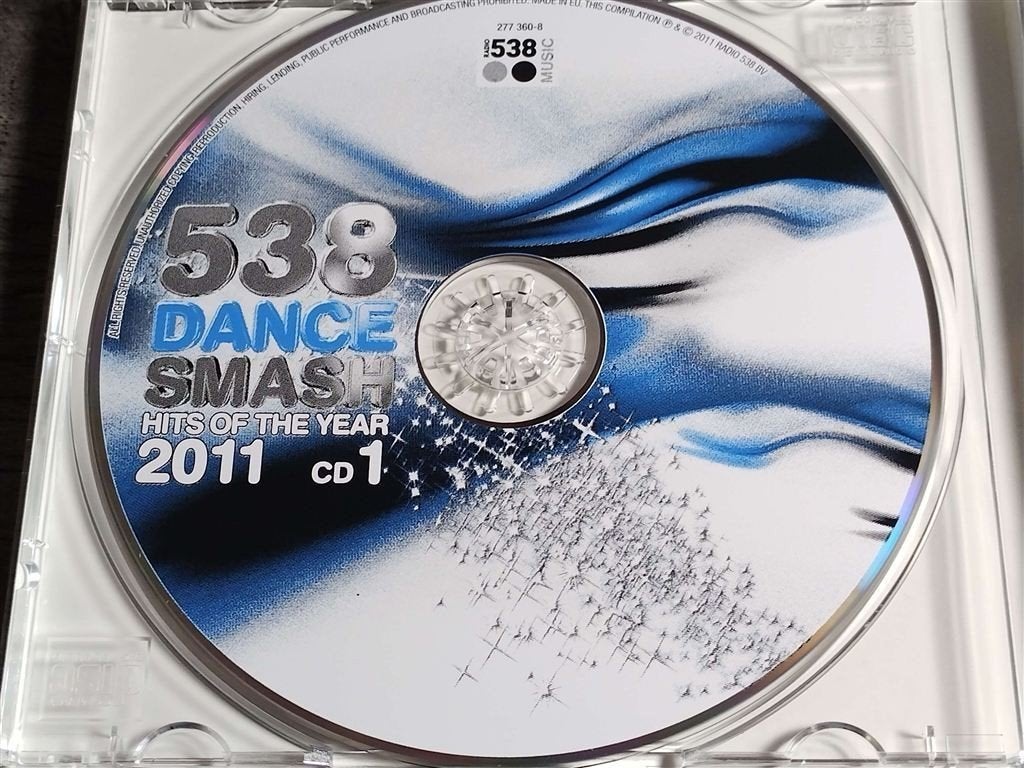 538 Dance Smash - Hits Of The Year 2011 [3CD], Cd's en Dvd's, Cd's | Verzamelalbums, Ophalen of Verzenden, Zo goed als nieuw