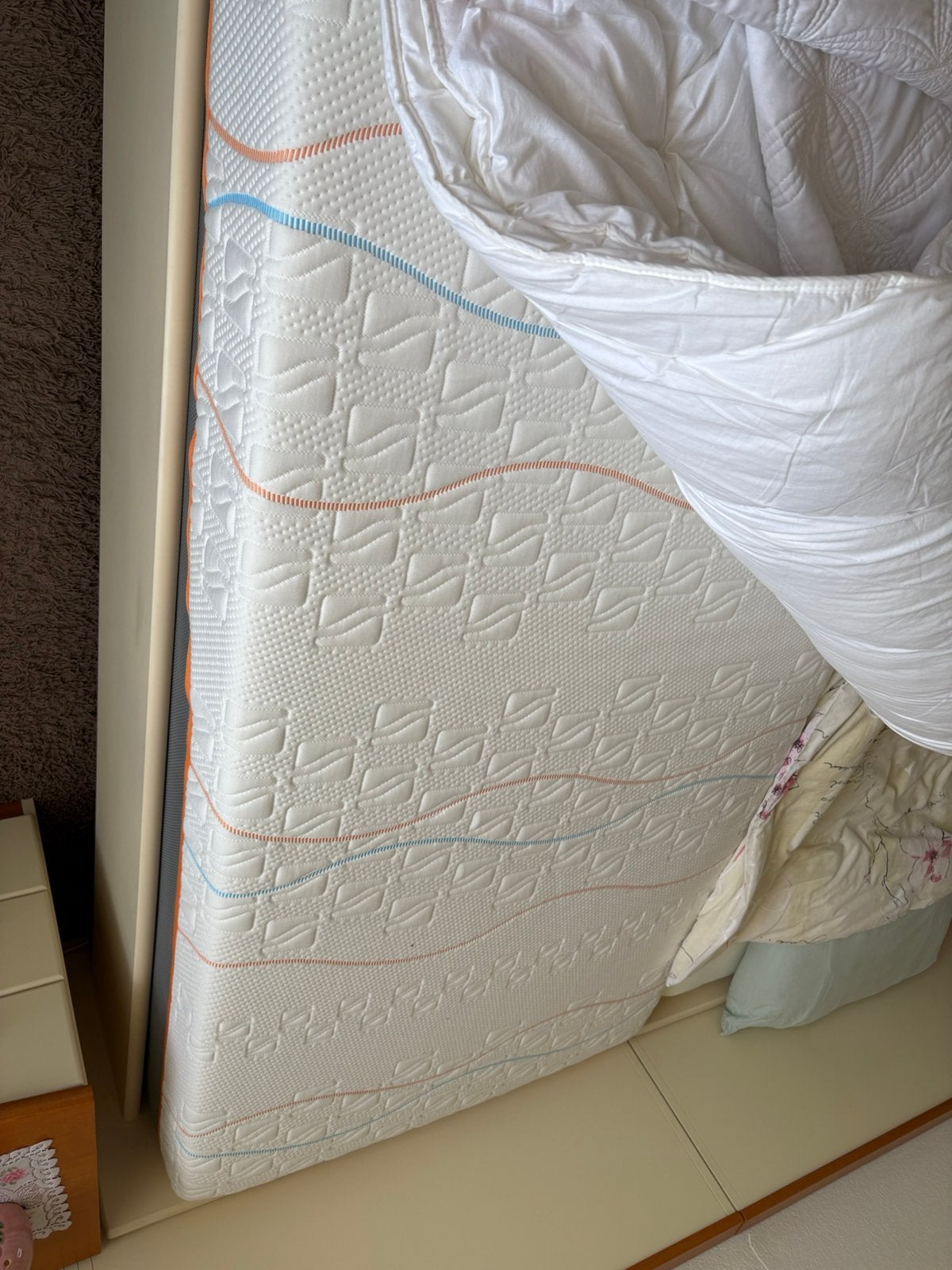 2 persoons bed incl electr verstelbare bodem en matrass, Ophalen, Gebruikt, Tweepersoons, 160 cm