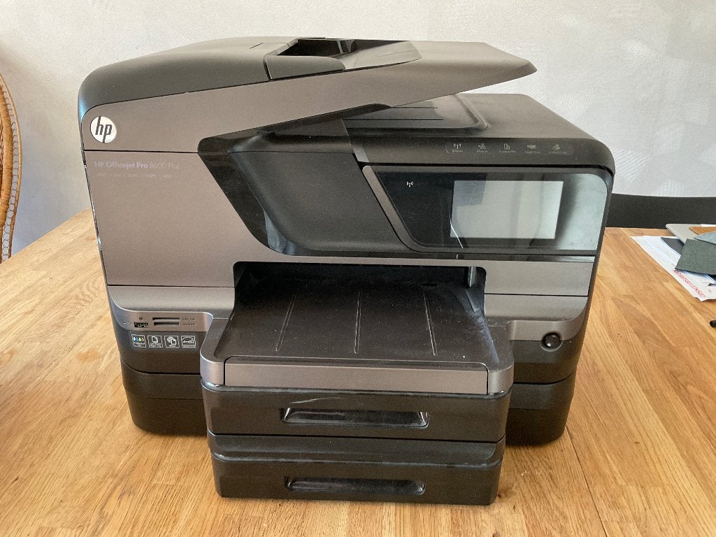 HP Officejet Pro 8600 Plus All-in-One Printer, Computers en Software, Printers, Niet werkend, All-in-one, Inkjetprinter, Faxen