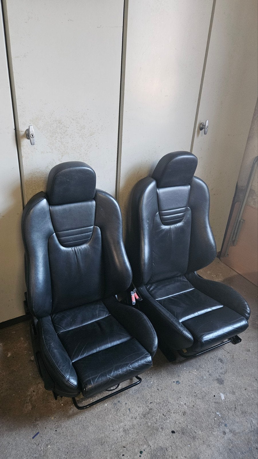 2 Recaro opel opc kuipstoelen leer, Ophalen, Opel