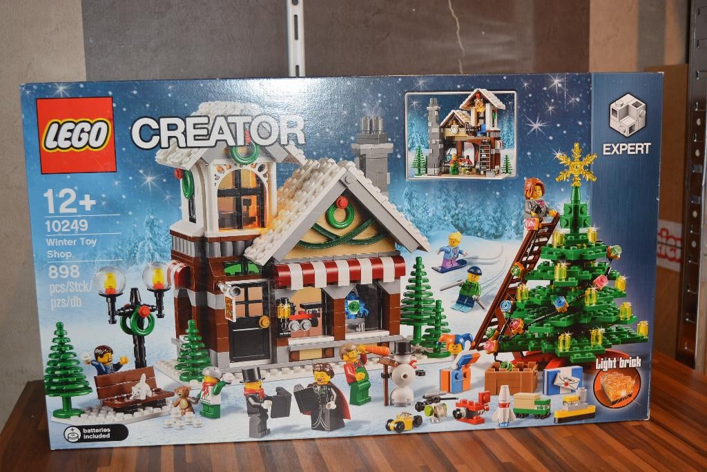 LEGO 10249 Winter Toy Shop Gloednieuw in doos, Lego, Nieuw, Ophalen of Verzenden, Ongeopend/sealed