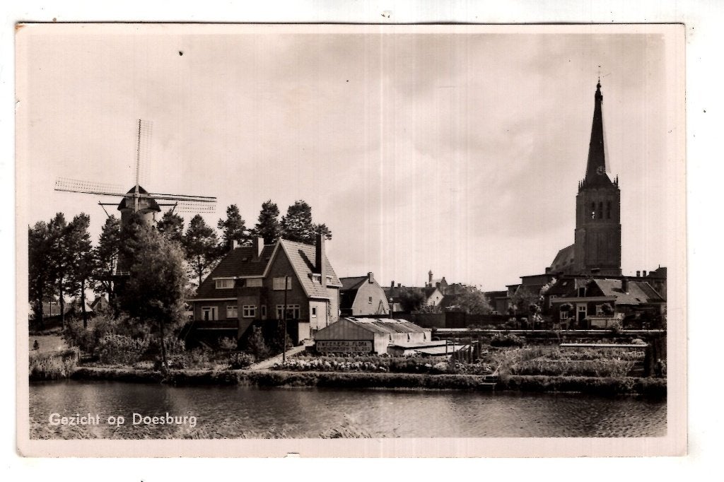 Doesburg Molen  Uitg.  E. Germs, Verzenden, Ongelopen, Gelderland