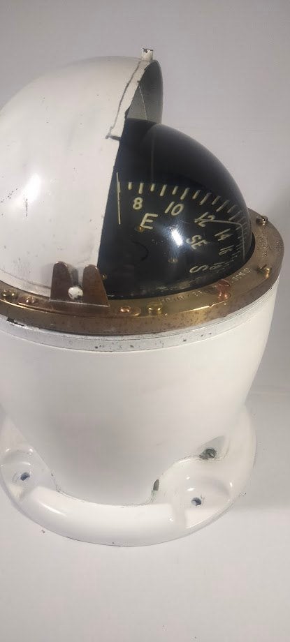 Sestrel scheepskompas jaren 70 in zeer goede staat !, Ophalen, Gebruikt