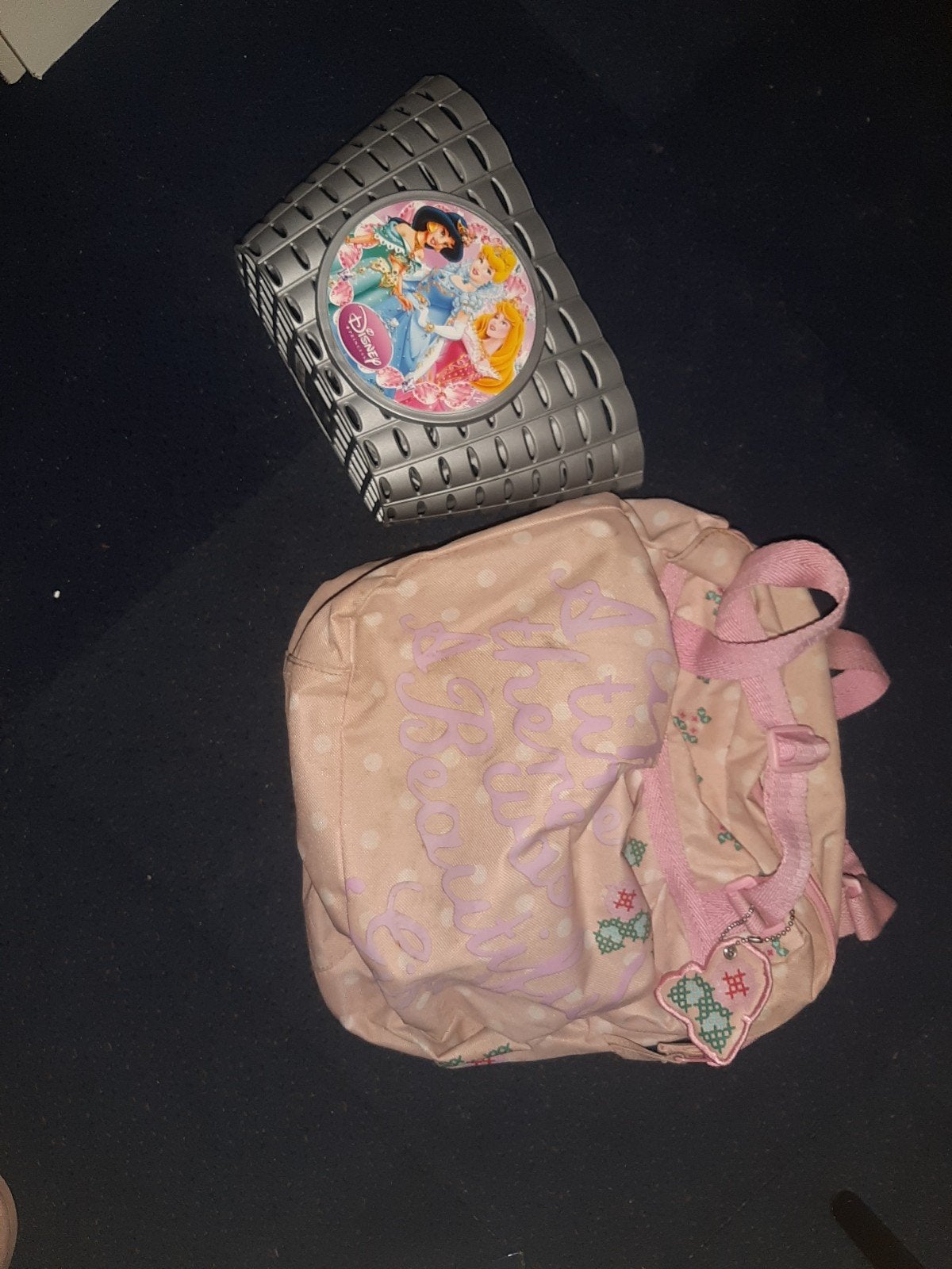 Kinderfietstas en mand, Ophalen