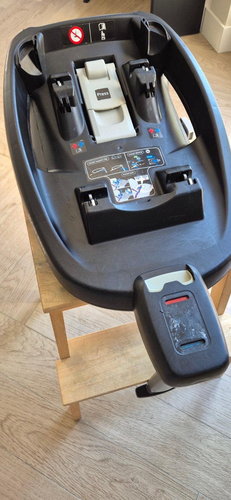 Maxi Cosi Beryl autostoel met Isofix base, 15 t/m 25 kg, Slaapstand, Ophalen of Verzenden, Maxi-Cosi
