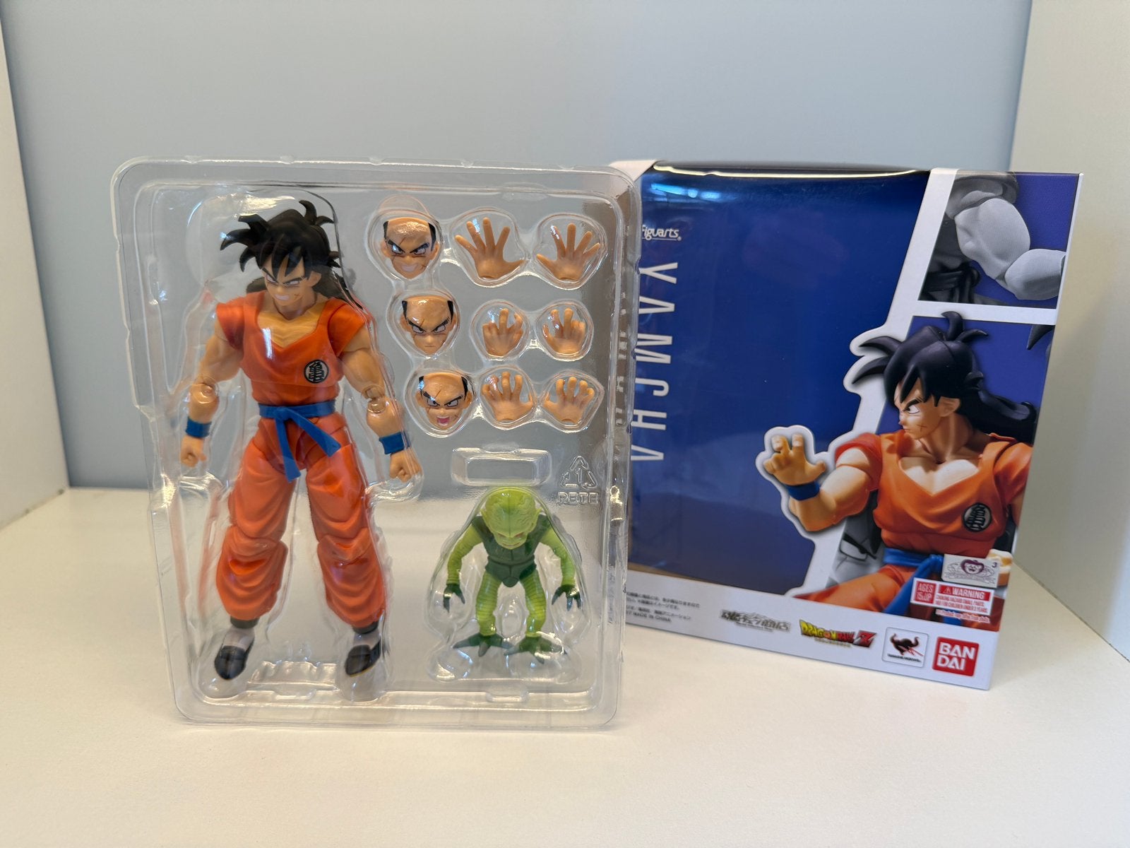 S.H. Figuarts Dragon Ball Z | Yamcha, Ophalen of Verzenden, Zo goed als nieuw