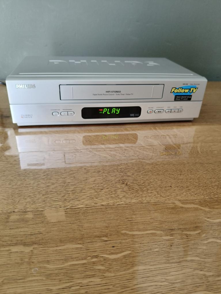 Philips VR 550 VHS Video Recorder - HIFI Stereo, Audio, Tv en Foto, Videospelers, Ophalen, Gebruikt, VHS-speler of -recorder