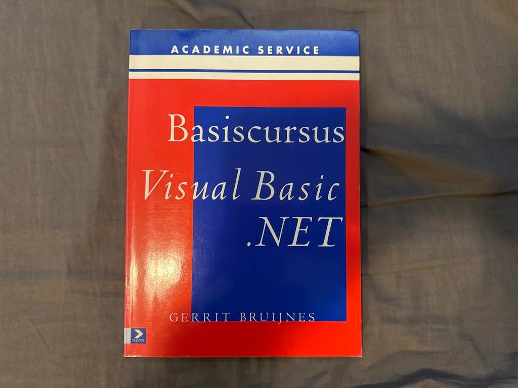 Basiscursus Visual Basic .NET, Boeken, Informatica en Computer, Gelezen, Programmeertaal of Theorie, Ophalen of Verzenden