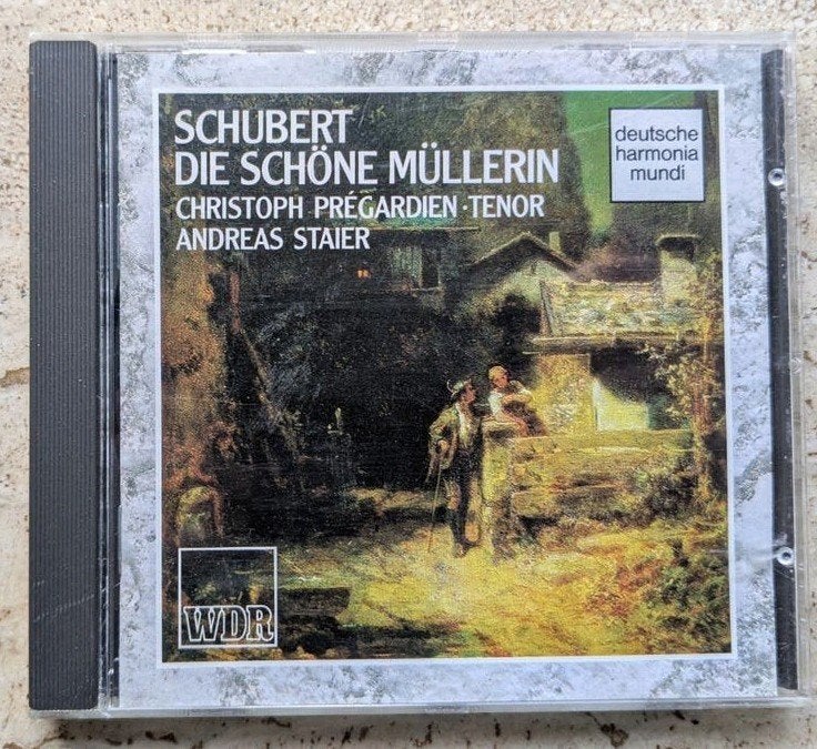 Schubert - Die Schöne Müllerin - Prégardien Staier, Inclusief boekje, Gebruikt, Schubert, Ophalen of Verzenden