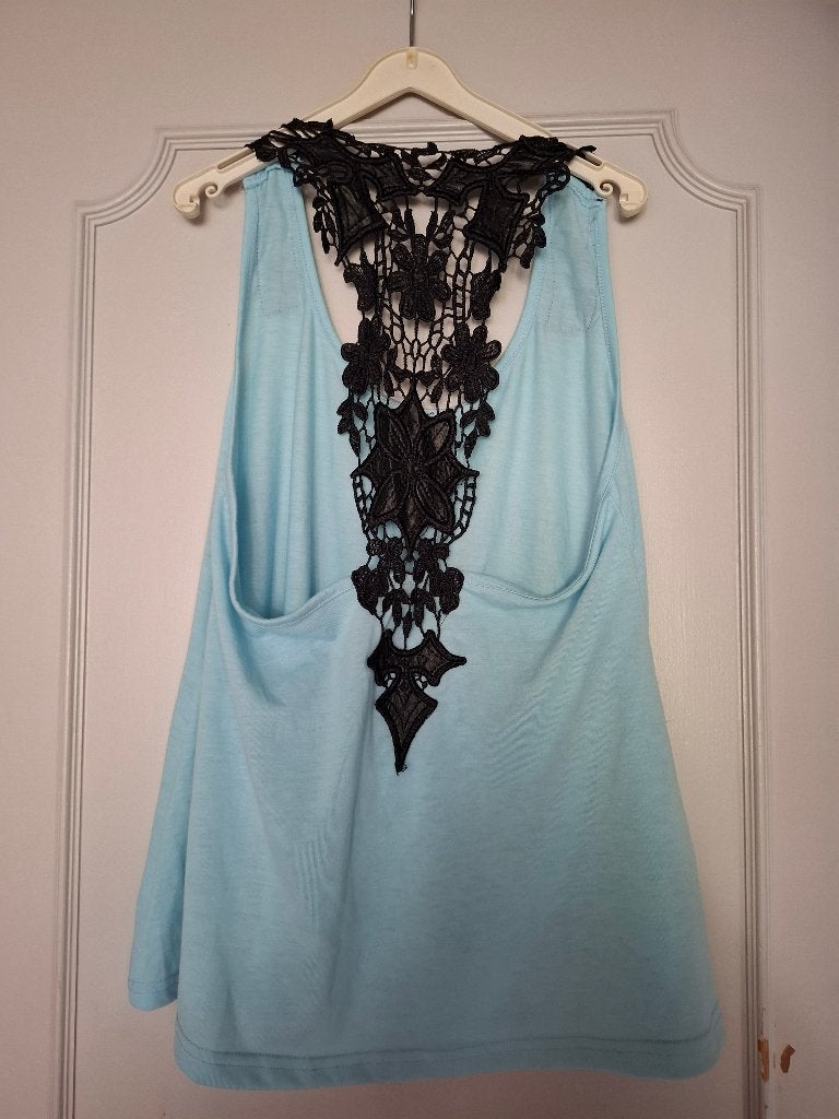 Nieuwe turquoise top, Blauw, Nieuw, Ophalen of Verzenden, Maat 36 (S)