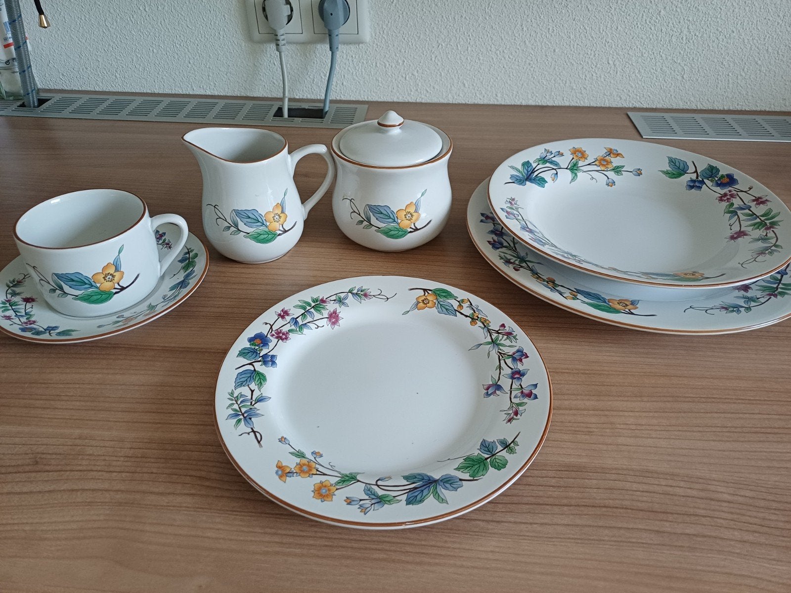 servies 6 delig, Ophalen