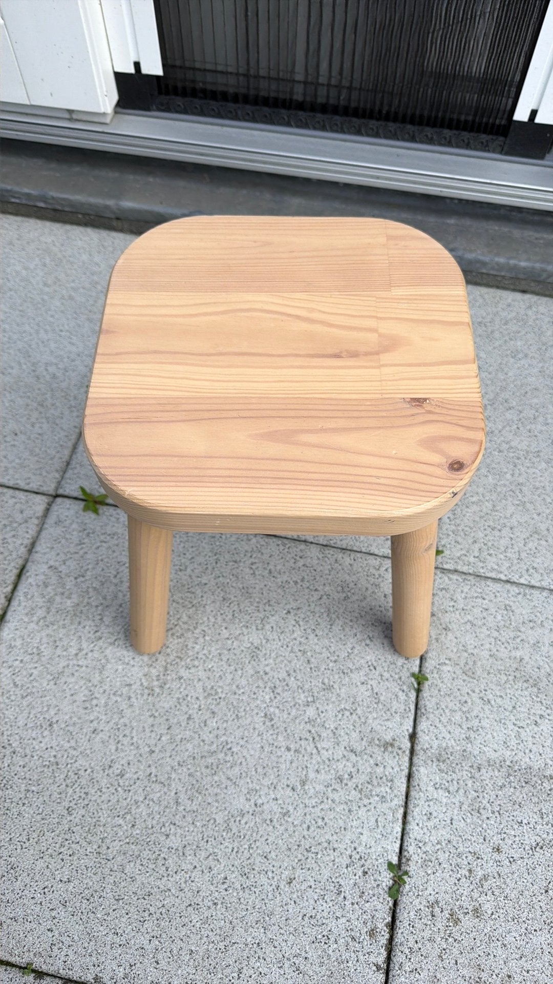 Ikea krukje flisat, Ophalen of Verzenden, Zo goed als nieuw, Hout