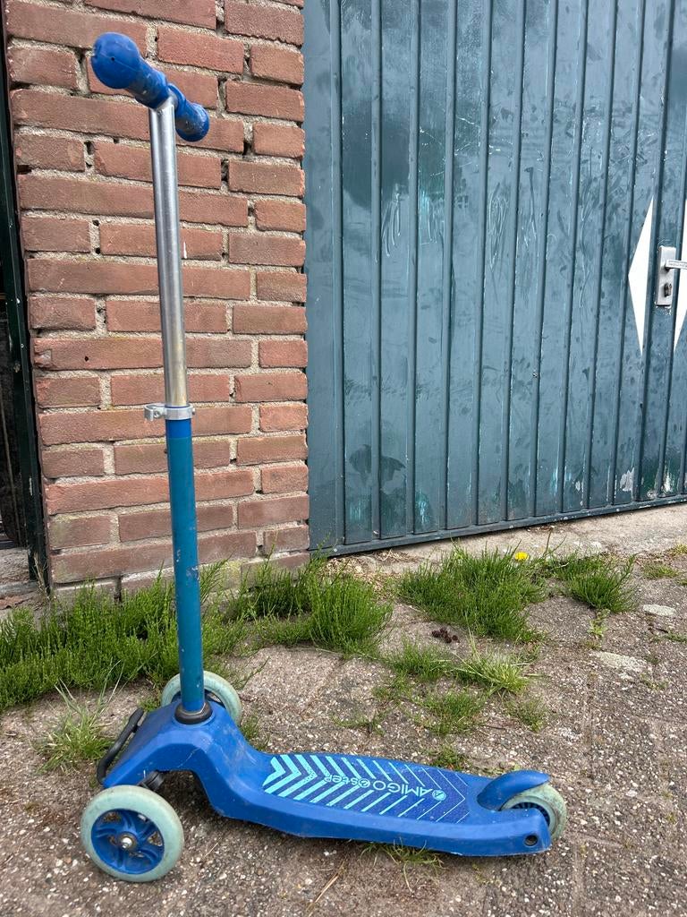 Amigo Scooter Step Blauw - Gebruikt, Ophalen of Verzenden, Gebruikt, Gewone step