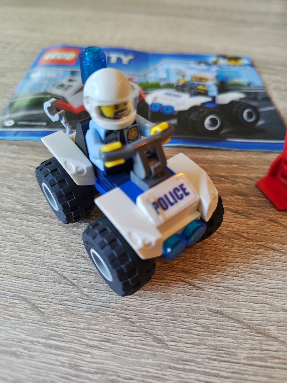 Lego City 60135 Politie achtervolging quad, Compleet, Lego, Ophalen of Verzenden, Complete set