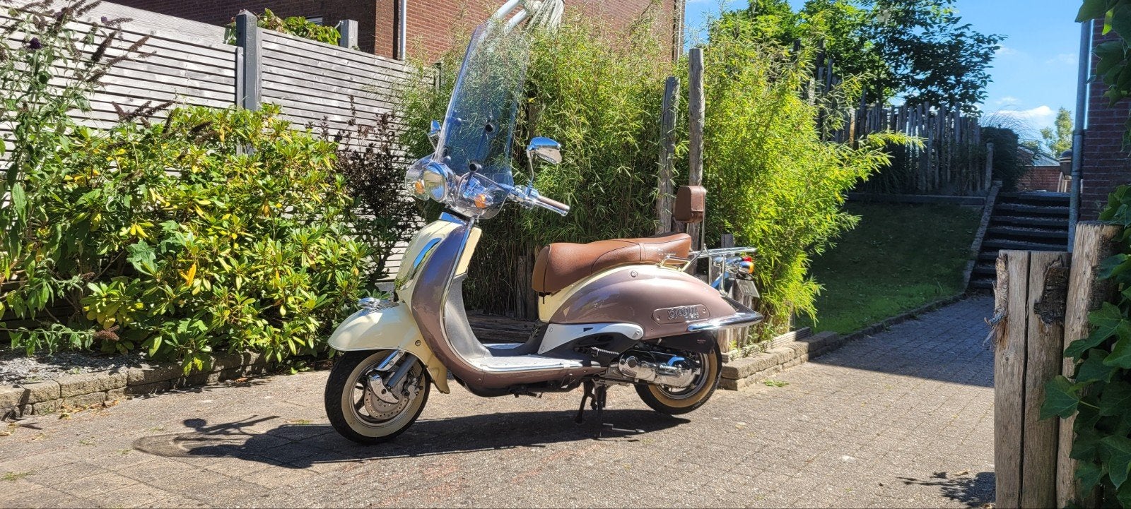 AGM Retro Scooter, Zo goed als nieuw, Benzine, Ophalen, Overige merken