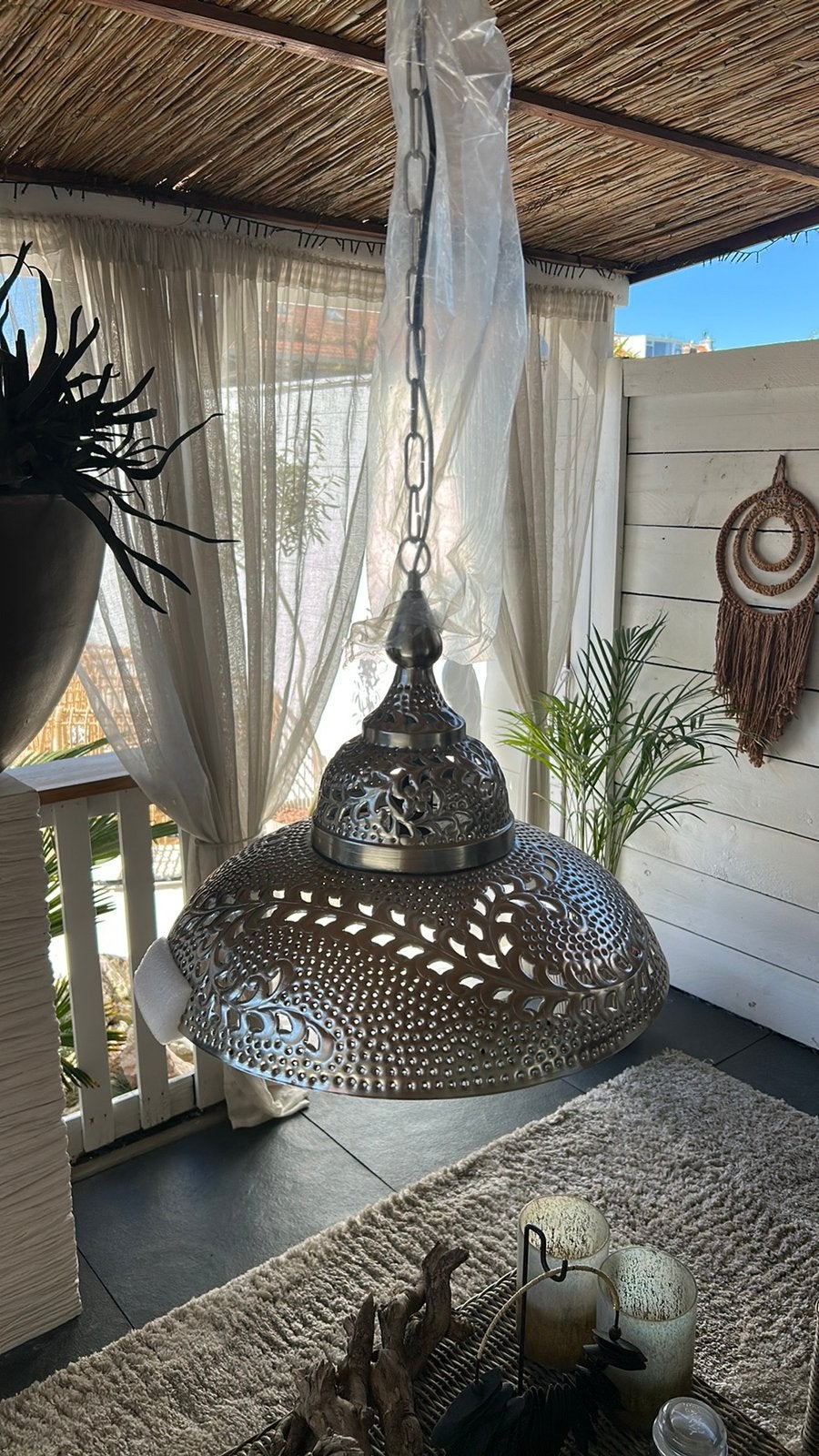 Super leuke nieuwe oosterse hanglamp, Ophalen of Verzenden, Zo goed als nieuw