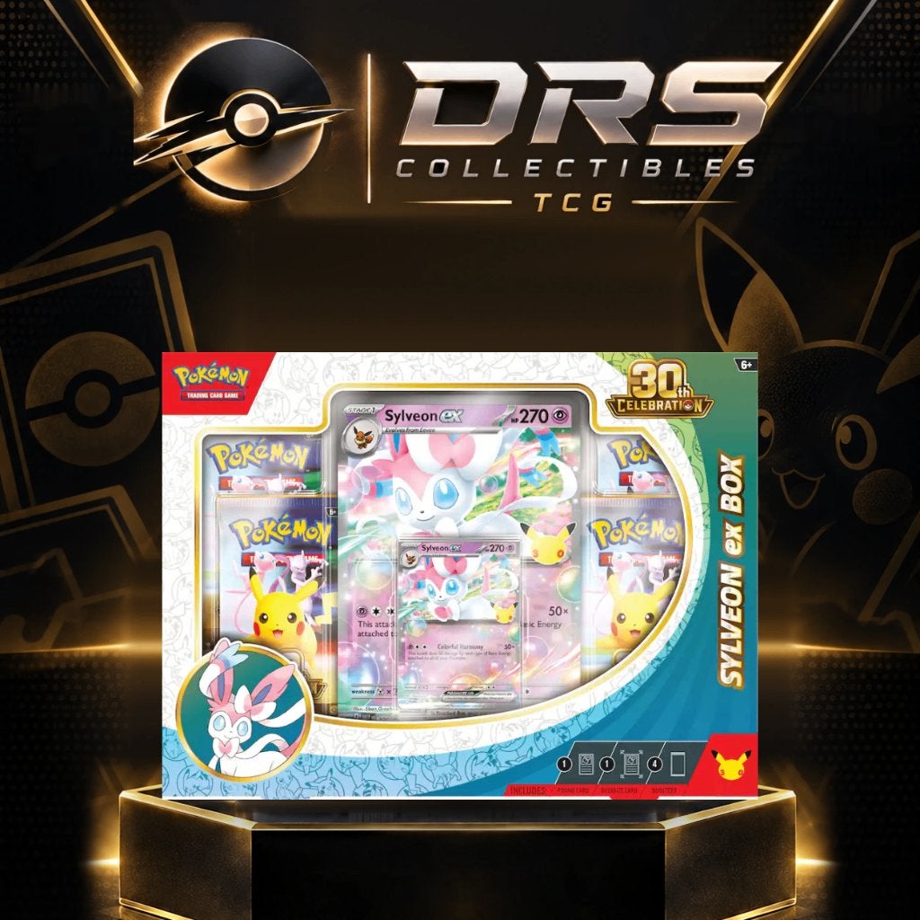 Foto 3 van 30th Anniversary Sylveon Ex box (6x) - Sealed case