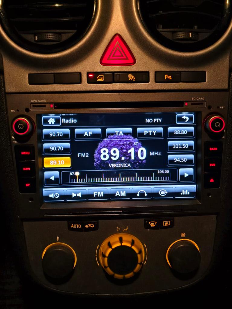 Opel Corsa D /Astra Radio Navigatie Scherm Bluetooth(ZGAN), Ophalen of Verzenden