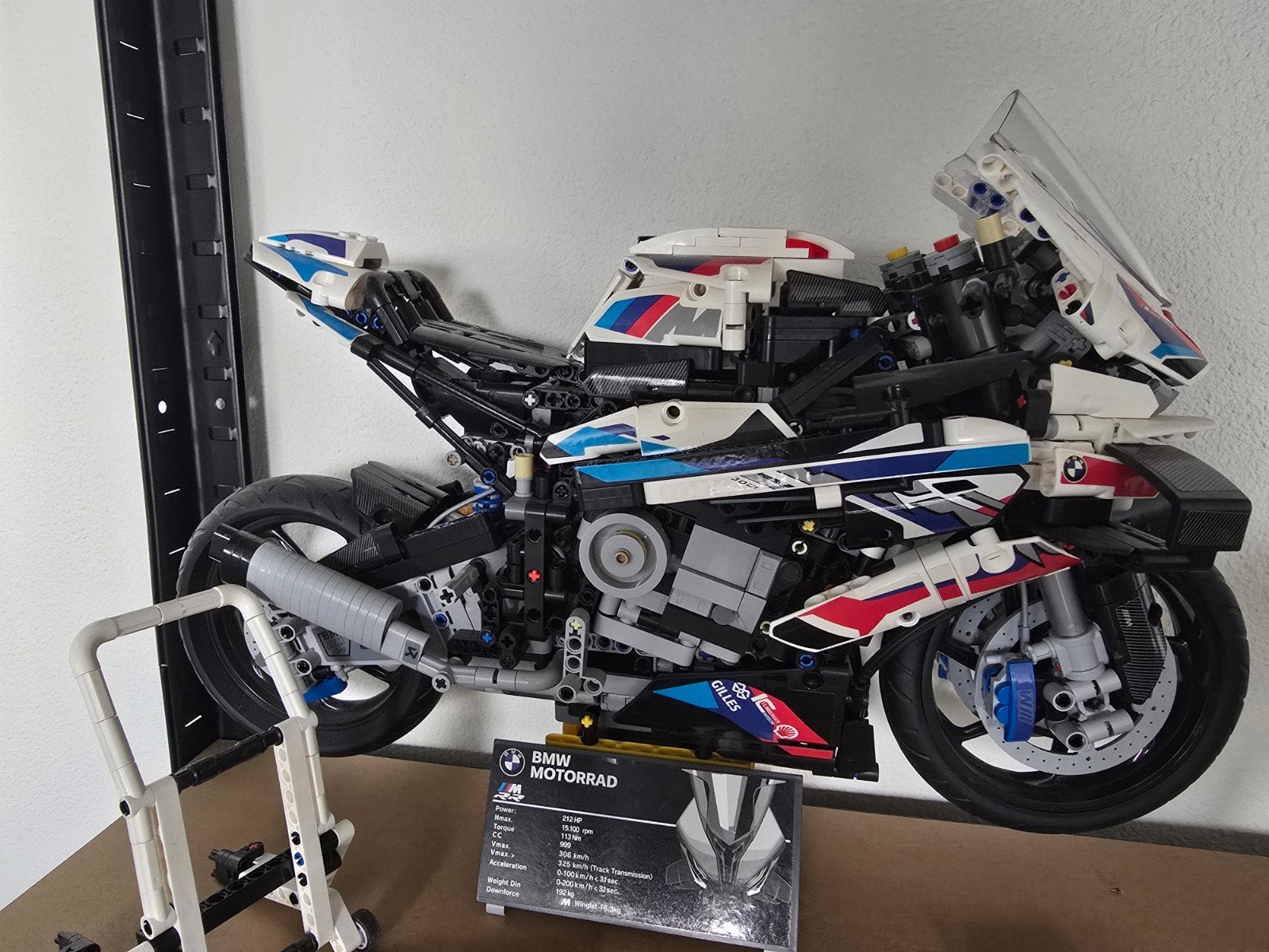 BMW s1000rr m1000rr lego gebouwd, Ophalen, Zo goed als nieuw