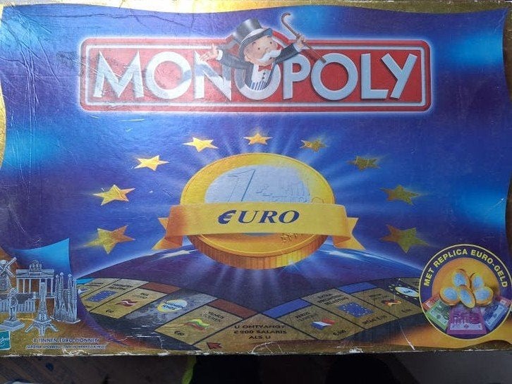 monopoly euro, Ophalen, Gebruikt