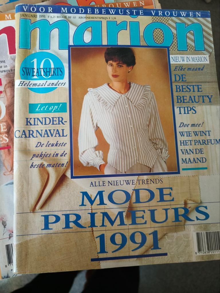 Tijdschrift Marion, edities uit jaar 88, 89, 90 en 91, Ophalen of Verzenden, Zo goed als nieuw