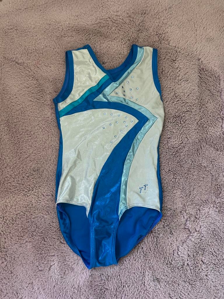 Turnpakje gympakje TT gymnastics, Kindermaat 146 t/m 176, Ophalen of Verzenden, Zo goed als nieuw, Turnpak(je)