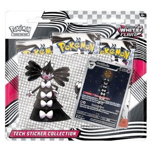 Pokemon White Flare Gothitelle Tech Sticker, Ophalen of Verzenden, Nieuw, Overige typen, Foil