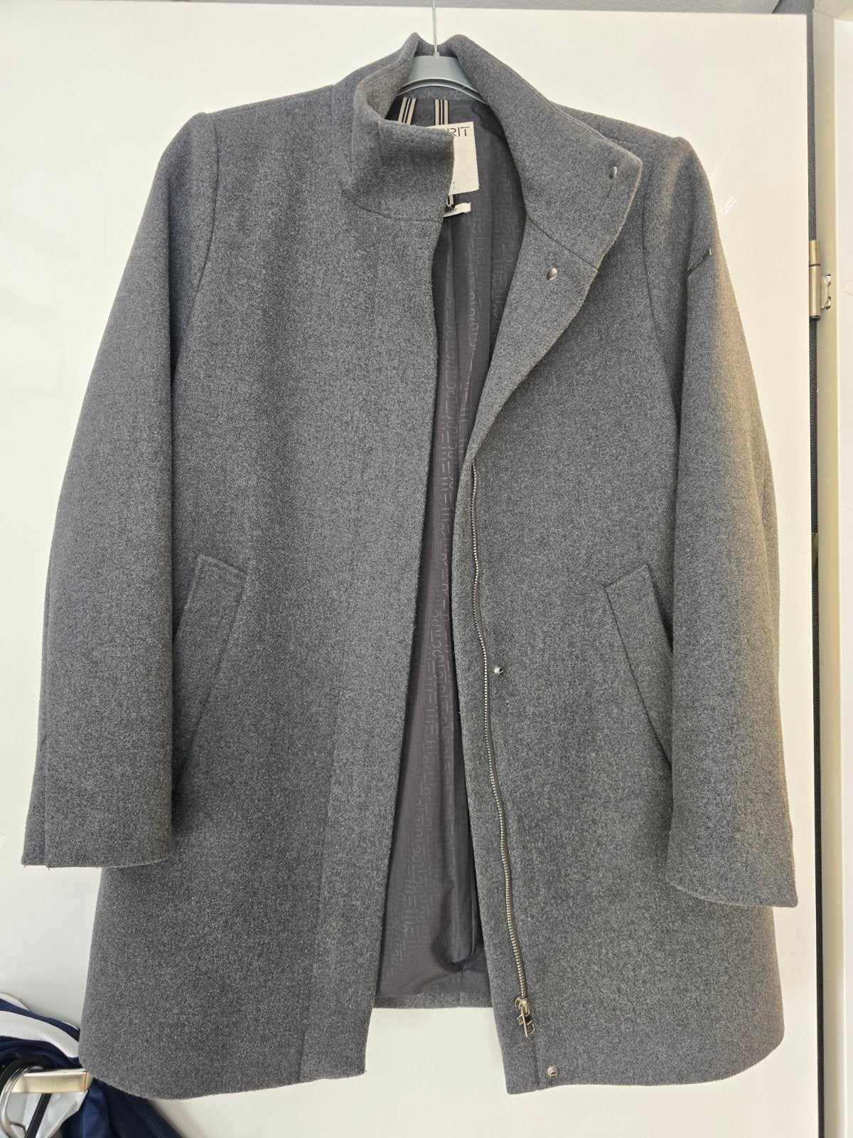 Esprit damesjas, Kleding | Dames, Jassen | Winter, Ophalen of Verzenden, Zo goed als nieuw, Grijs