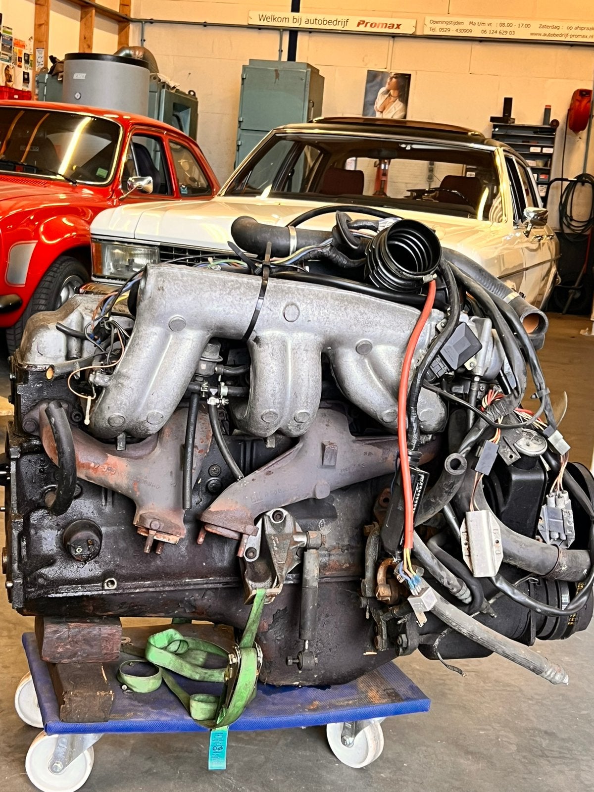 2.5E motor Opel Commodore, Auto-onderdelen, Ophalen, Opel