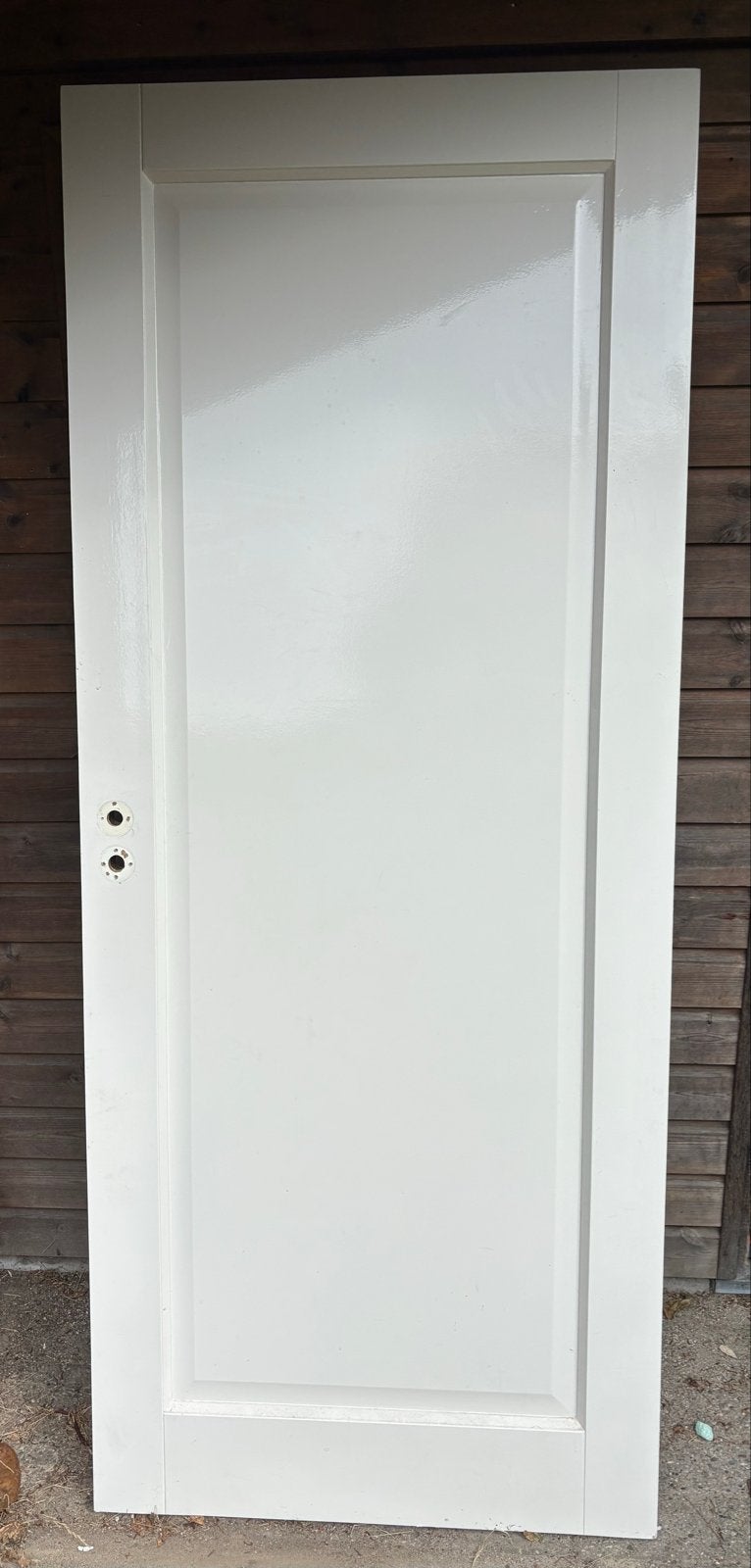Witte binnendeur, klassiek, Ophalen, 80 tot 100 cm, Binnendeur, Zo goed als nieuw
