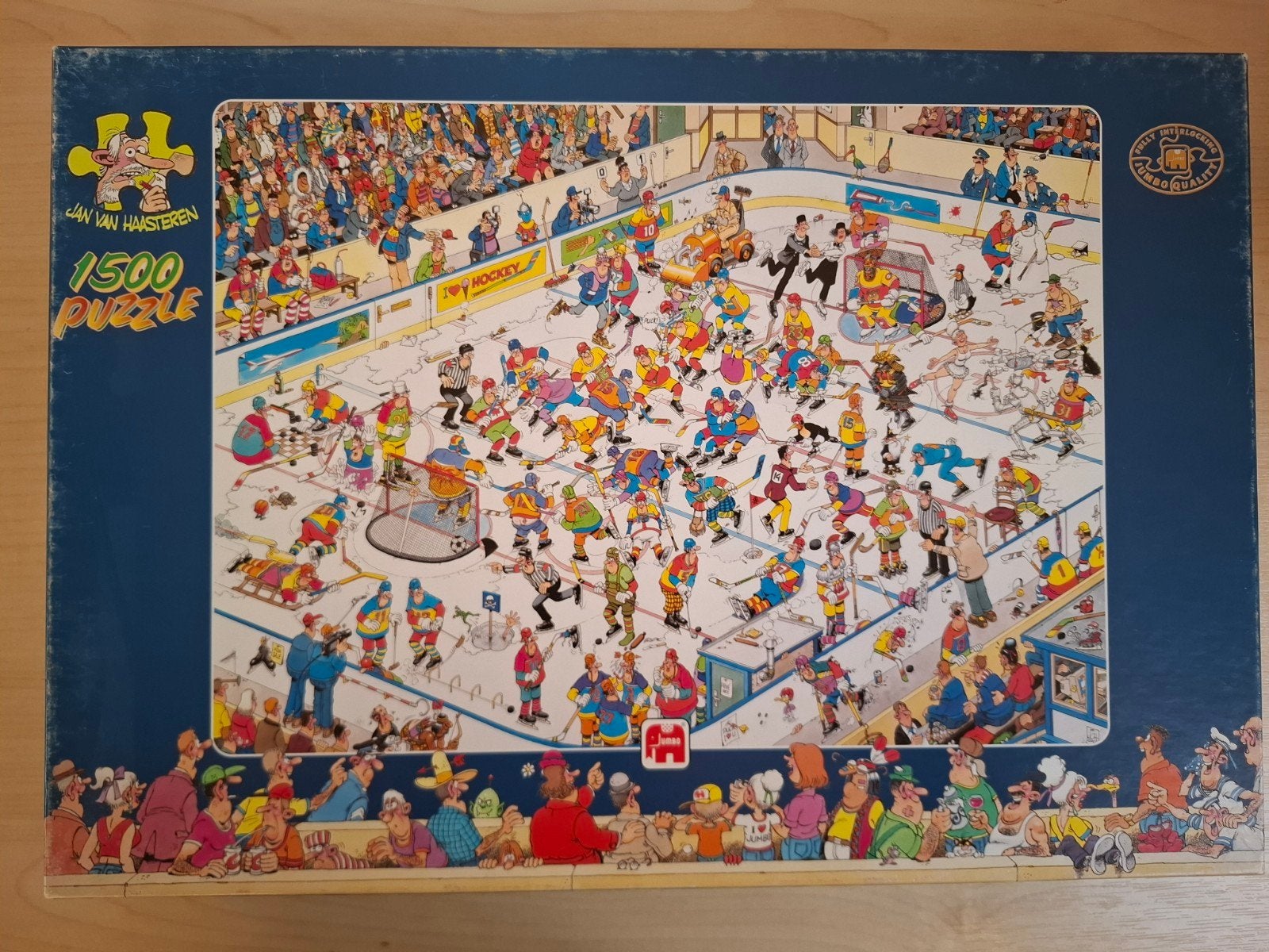 JvH IJshockey 1500 stukjes, Ophalen, 500 t/m 1500 stukjes, Gebruikt