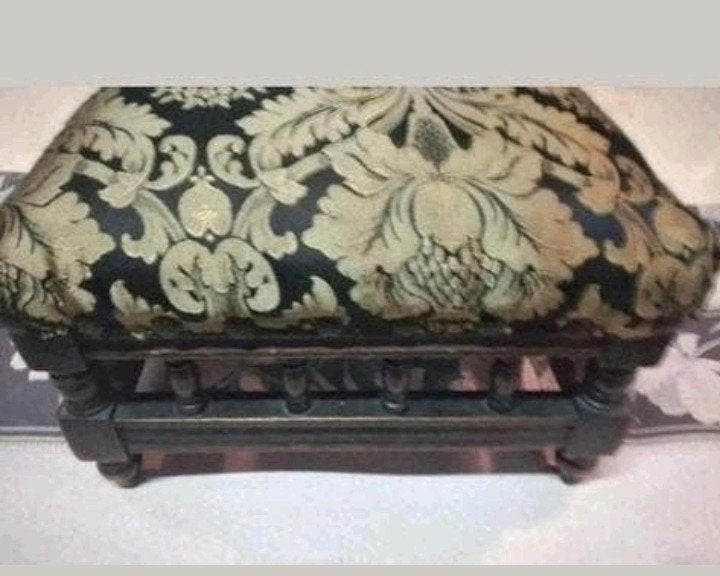 Decoratieve Poef met Barok Patroon, Ophalen of Verzenden