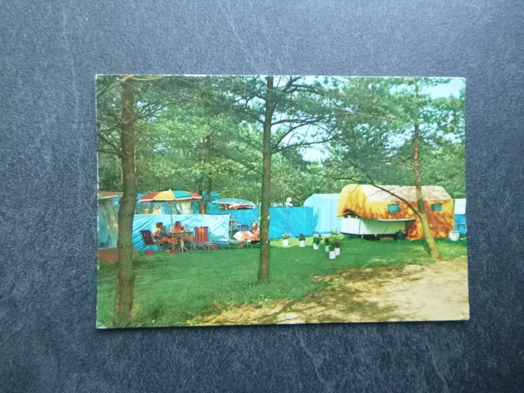 Eurostrand, Westerhoven,   tent   12ct zegel, Verzenden, 1980 tot heden, Gelopen, Noord-Brabant