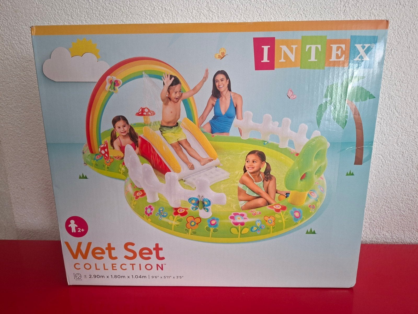 Intex Wet Set Opblaasbaar Zwembad - Nieuw in Doos, Ophalen, 200 tot 300 cm, Opblaaszwembad, 80 tot 120 cm