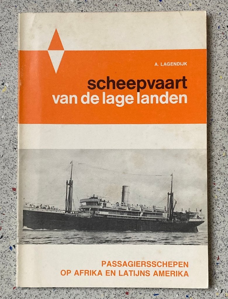 Scheepvaart van de lage landen, Passagiersschepen op Afrika, Verzenden, Zo goed als nieuw, Motorboot of Zeilboot, Boek of Tijdschrift