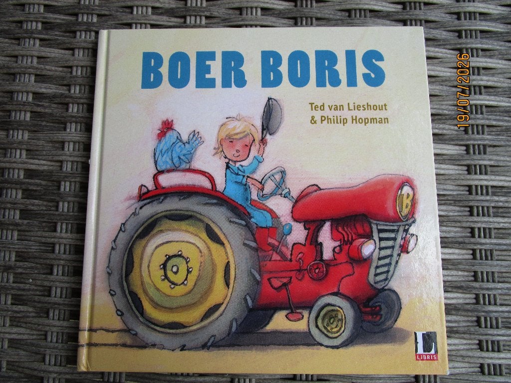 Boer Boris en Boer Boris in de Sneeuw - Ted van Lieshout, Gelezen, Fictie algemeen, Ophalen of Verzenden, Ted van Lieshout & Philip Hopman