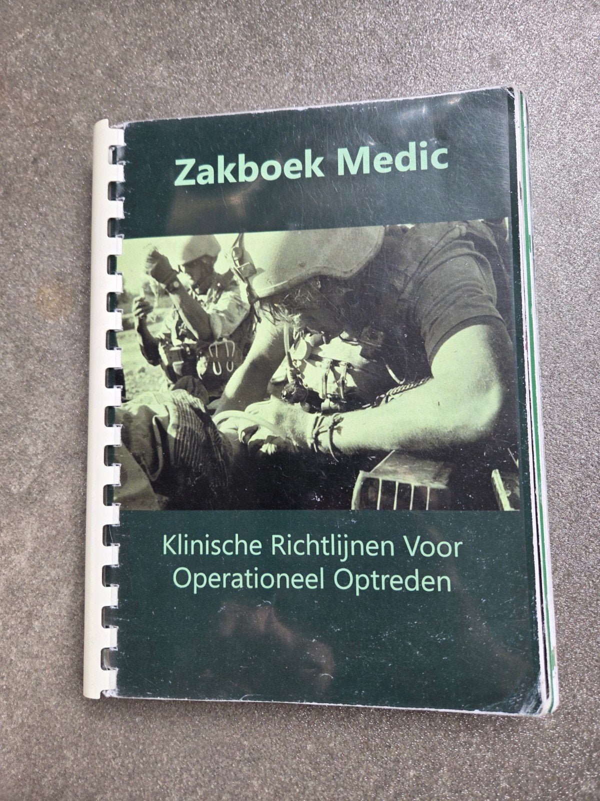 KCT MARSOF SF Medic Handboek commando, Ophalen of Verzenden, Landmacht, Nederland, Boek of Tijdschrift